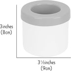 2 Pack Cylinder Ice Cube Mold Ice Trays, Silicone Ice Bucket, Portable Ice Cube - Image 2