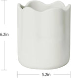 Large Utensil Holder for Kitchen Counter, Ceramic Kitchen Utensil Crock - Image 5