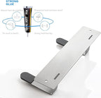 Stainless Steel Wall Mounted Pot Lid Holder Organizer Cutting Board Storage - Image 6
