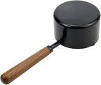 1pcs 1 Cup Measuring Cup with Wooden Handle Stainless Steel Measuring Scoop - Image 2