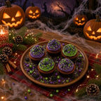 Green & Black & Purple Spiders Sprinkles Mix Size Halloween Themed Cake Decorations Cupcake Toppers Perfect for Wedding Valentine Supplies 4.58OZ - Image 5