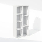 Furinno Reed Closet Organizers and Storage, 7-Cube Closet Organizer, Open Shelf - Image 3