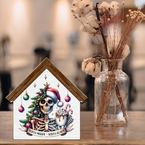 Gothic Christmas Skeleton Decor, Sorta Merry Sorta Scary - Image 5