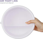 BoxedHome BPA Free Plastic Round Mixing Bowl - Image 6