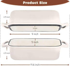 Cast Iron Bread Loaf Pan with Lid, Loaf Pans - Image 3