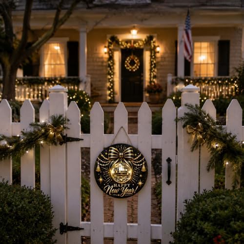 New Years Decorations 2027 - Happy New Year Sign for Front Door - Image 5