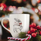 LEHAHA Christmas Coffee Mug Set of 6 – 16 oz Holiday Theme Ceramic Coffee Cups Perfect for Latte, Tea or Milk, walter,Winter Beverage,Give as a Christmas Gift to Family or Friends. - Image 4