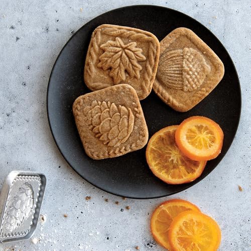 Nordic Ware Springerle Cookie Stamps (Set of 3), Sturdy Cast Aluminium Cookie Stamp Set, Cookie Press Set Made in the USA, Sturdy and Durable Biscuit Maker Press Set - Image 4