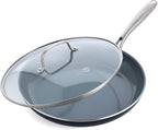 GreenPan Swift Healthy Ceramic Nonstick, Stainless Steel Handle, Dishwasher Safe by GreenPan