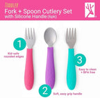 Elk and Friends Kids Silverware - Image 3