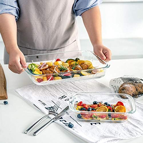 8-Piece Deep Glass Baking Dish Set - Image 5