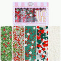 Confect Christmas Sprinkles | Sprinkles for Baking & Cake Decorative | Assorted pack of 5 Silver, Red, Green & White I Heart, stars, Snowflakes sparkling sugar | Cookie sprinkles| Dessert Decorating by CONFECTTHECAKEDECORATINGCO
