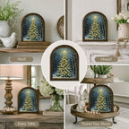 Winter Christmas Tree Arched Table Sign, Rustic Farmhouse Holiday Decor - Image 5