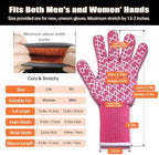 HandLove Aramid Heat Resistant BBQ Gloves – Grilling & Oven Gloves - Image 5