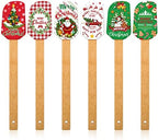 Patelai 6 Pcs Christmas Kitchen Spatulas Utensils Wood Handle Accessories by Patelai