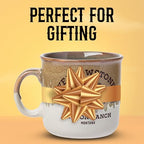 Silver Buffalo Yellowstone Dutton Ranch, Reactive Glaze Camper Mug, 20oz - Image 6