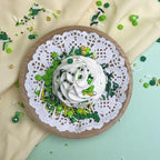 Green Sprinkles for Cake Decorating, ST Patricks Day Spring Sprinkles Mix with Shamrock Clover Jimmies Nonpareils for Ice Cream Cupcakes Baking Cookies Cake Topping - Image 5