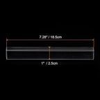HARFINGTON Acrylic Clay Roller 7.28 Inch x 1 Inch Solid Non-Stick Plastic Round - Image 2