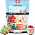 Chefmaster Premium Holiday Royal Icing Mix, Decorating Cookies, Making Cake Decorations, Extra Smooth & Versatile, Just Add Water, Non-GMO, Made in USA, 16 oz by Chefmaster%C2%AE