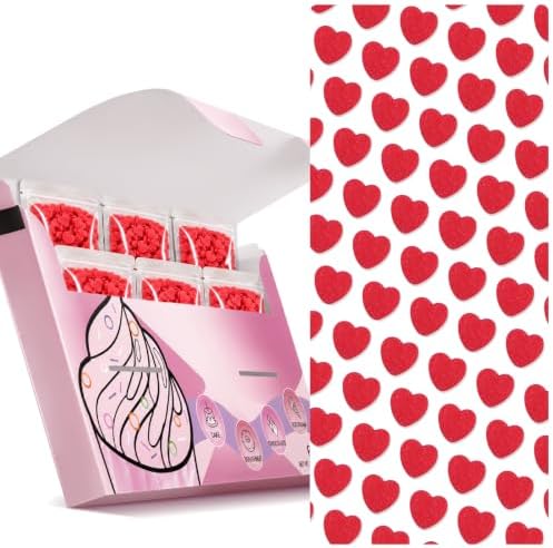 Red Heart Sprinkles for Christmas Cookies & Valentine's Day Baking, 180g by Unknown