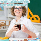 Tioncy 4 Pcs Teacher Coffee Mugs Back to School Teacher Appreciation Gifts - Image 3
