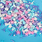 Mermaid Sprinkles,Edible Sprinkle for Cake Decorating,130g Pearl Stars Mix - Image 6