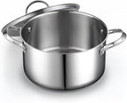 Cooks Standard 18/10 Stainless Steel Stockpot 6-Quart, Classic Deep Cooking Pot - Image 8