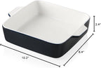 Sweejar Ceramic Baking Dish, 8 x 8 Cake Baking Pan - Image 5