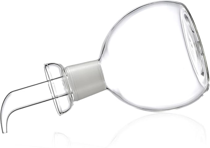 ELETON Cylindrical 16 oz Olive Oil Dispenser Bottle Glass - Image 3