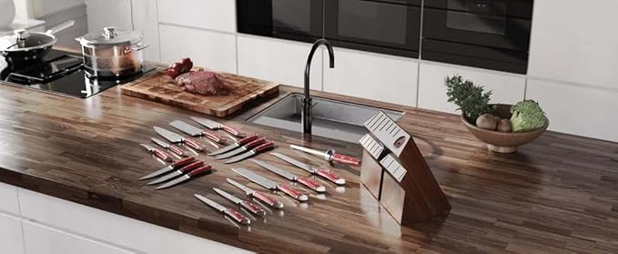 Dalstrong 18-Piece Gladiator Colossal Knife Block Set — German High-Carbon Steel - Image 8