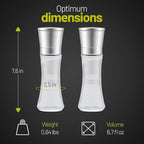 ZOLMER® Premium Stainless Steel Salt and Pepper Grinder Set manual | Adjustable - Image 6