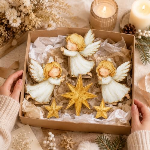 Christmas Decorations Indoor, Christmas Angel Star Nativity Home Decor - Image 6