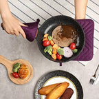 Oven Pot Holder with Pocket Cotton Heat Resistant Coaster Potholder Kitchen Hot - Image 7