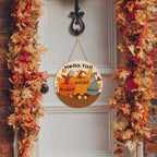 Thanksgiving Decorations - Friendsgiving Wood Welcome Sign for Front Door - Image 3