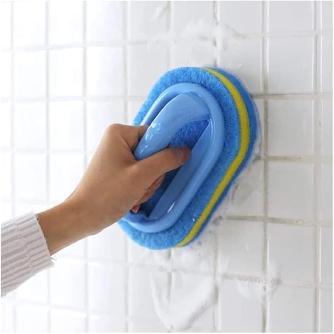 KOKSI 2-Piece Cleaning Brush for Bathroom Kitchen Bathtub Toilet Cleaner All - Image 2