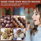 HKNMTT Silicone Semi-Sphere Molds 24 Cavities 2-Pack 1.2" for Chocolate Truffles Jelly Fat Bombs Gelatina, Small Baking Round Half Sphere Candy Moulds, Homemade Freeze Food Grade BPA Free Oven Safe - Image 6