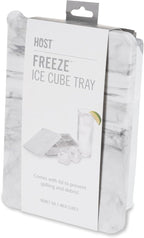 Host Ice Cube Tray with Lid, Makes 6 Large 2" Cubes, Durable Silicone Trays - Image 9