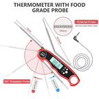 RIWUSI Meat Thermometer Digital, Instant Read Food Thermometer - Image 4