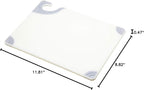 San Jamar Saf-T-Grip Plastic Cutting Board - Image 6