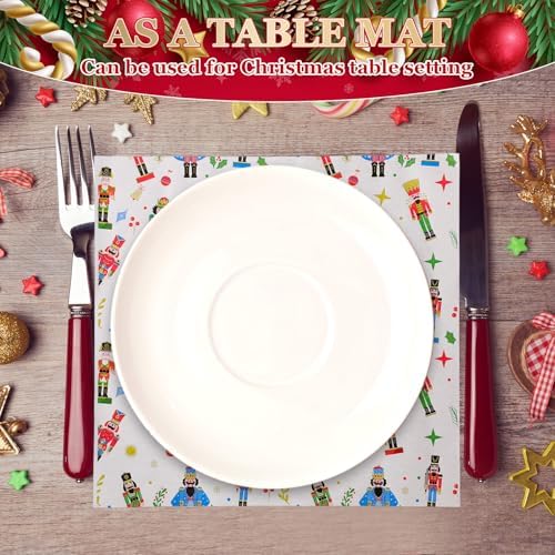 Marspark 100 Sheet Christmas Nutcracker Wax Paper for Food 11.4 x 11 Inch - Image 5
