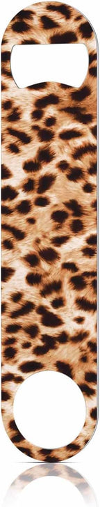 Leopard Pattern Stainless Steel Bottle Opener Cheetah Animal Print Beautiful by TASDANA