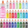 26 Colors Oil Based Food Coloring 6ml Edible Dye for Chocolate Candy Melts by Cherrysea