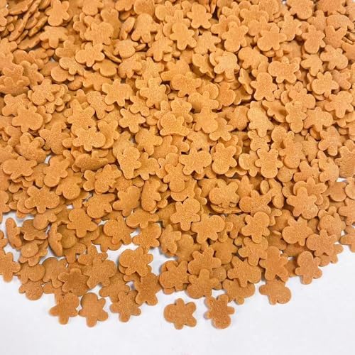 Sentovac Gingerbread Men Confetti Sprinkle Edible Christmas Holiday Sprinkle for Cake Decorating Sugar Candy Cookie Cupcake Topper Baking Decorations Halloween Christmas Supplies - Image 2
