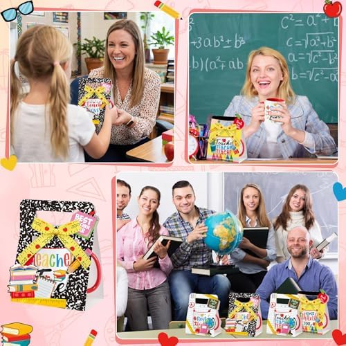 12 Set Teacher Appreciation Gifts Bulk 12oz Teacher Appreciation Coffee Mug - Image 6