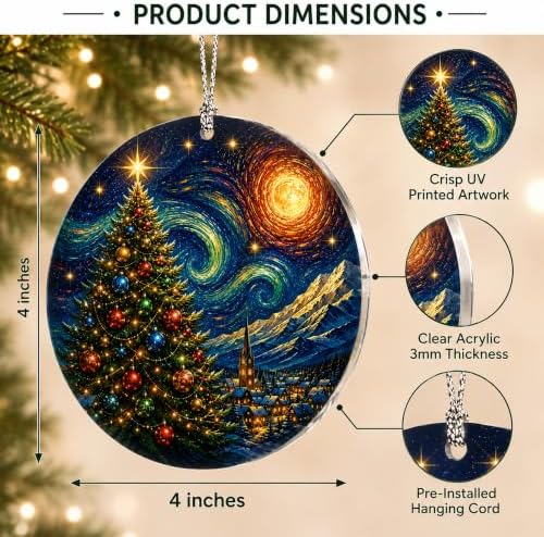 Christmas Ornaments, Beautiful Christmas Ornaments, Christmas Tree Ornament, 2026 Christmas Ornament, Christmas Ornament 2026 - Image 3