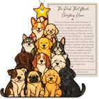 Funny Christmas Ornaments, Stocking Stuffers for Girls, Dog Ornaments for Christmas Tree by Rusaten