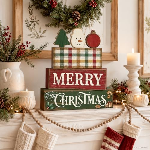 Christmas Decorations Indoor, Merry Christmas Snowman Tree Home Decor - Image 5
