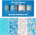 Sweets Indeed Winter Sprinkle Mix, 4 Pack, 10.90 oz by SweetsIndeed
