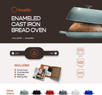 Krustic Enameled Cast Iron Dutch Oven - Image 4
