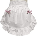 CRB Fashion Waist Apron Kitchen Cooking Restaurant Cotton Bistro Half Aprons by CBTRFashion